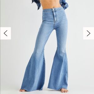 NWT Free People “Just Float On” Flare Jeans Size 26